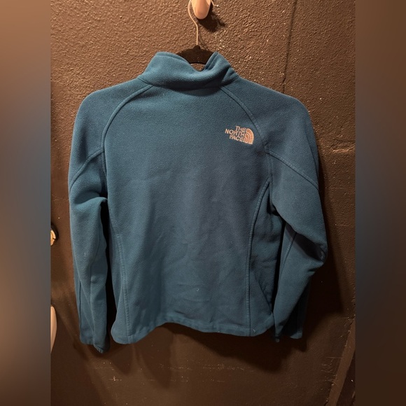 Women’s North Face Zip Up Blue Fleece Jacket Size Small - Picture 4 of 4